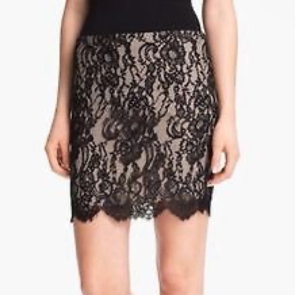 Haute Hippie Dresses & Skirts - Haute hippie lace skirt